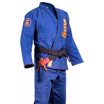 Okami BJJ Gi Aniversary Azul Marino-Naranja